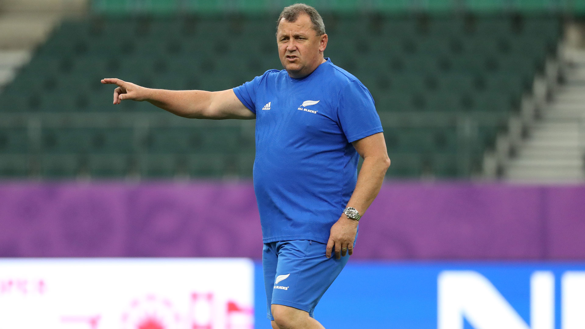 New Zealand head coach Ian Foster