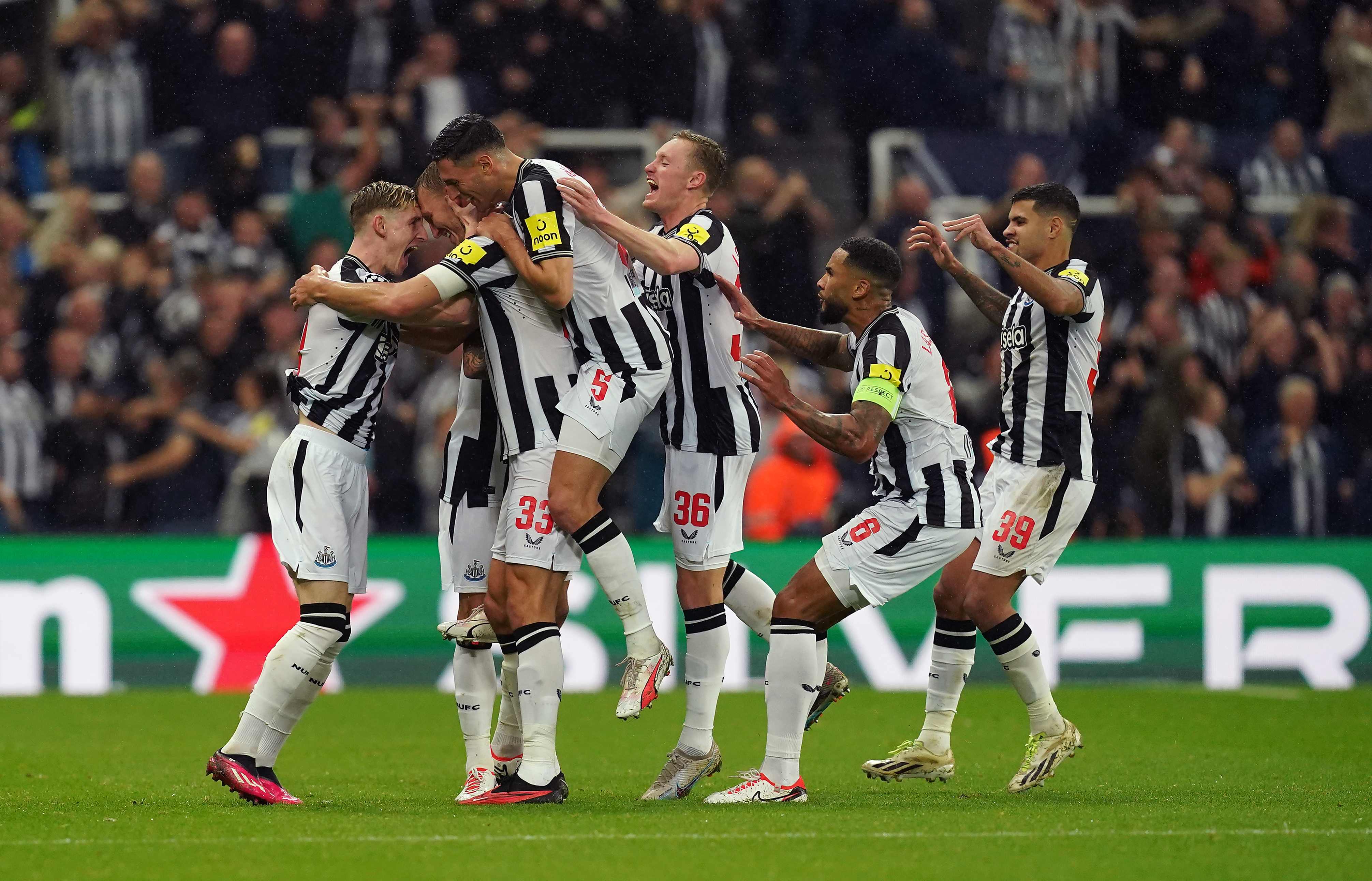 Newcastle celebrate
