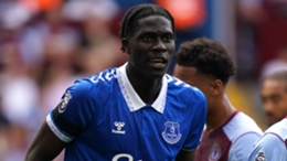 Everton midfielder Amadou Onana has been targeted by racist abuse on social media (David Davies/PA)