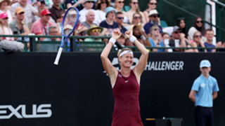 Bouzkova overcomes injury scare to win Nottingham Open title