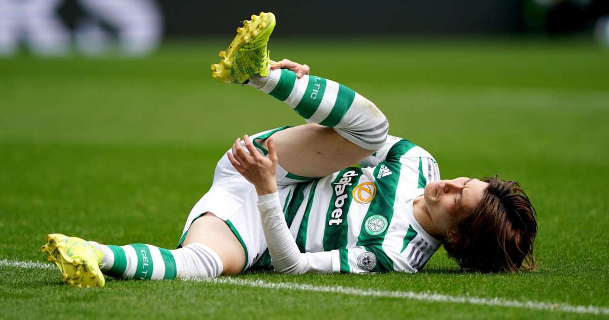 Kyogo Furuhashi gives Celtic injury concern in emphatic win over Aberdeen