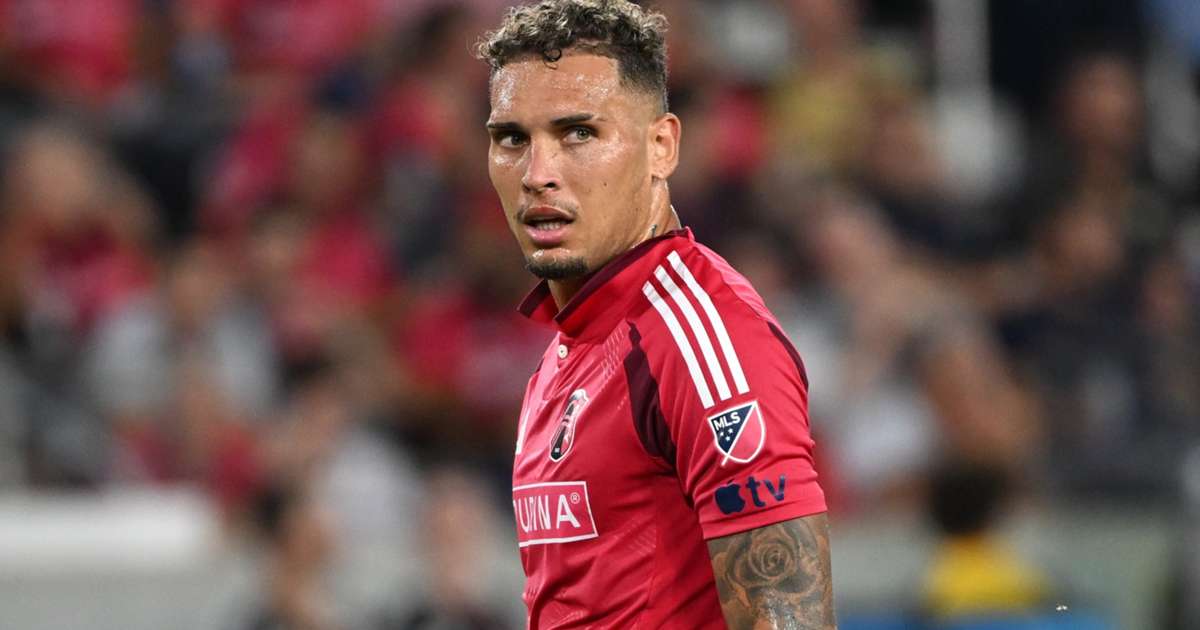 St. Louis City SC forward Rafael Navarro