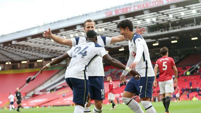 Man Utd suffer unwanted first in horror half against Spurs as Neville slams lack of transfer business