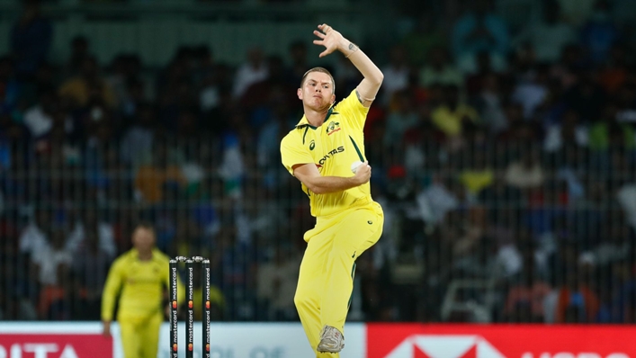 Adam Zampa took 4-45 as Australia beat India in Chennai to win their ODI series