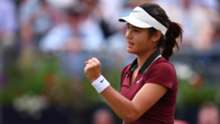 Raducanu becomes British number one with last 16 victory at Queen's