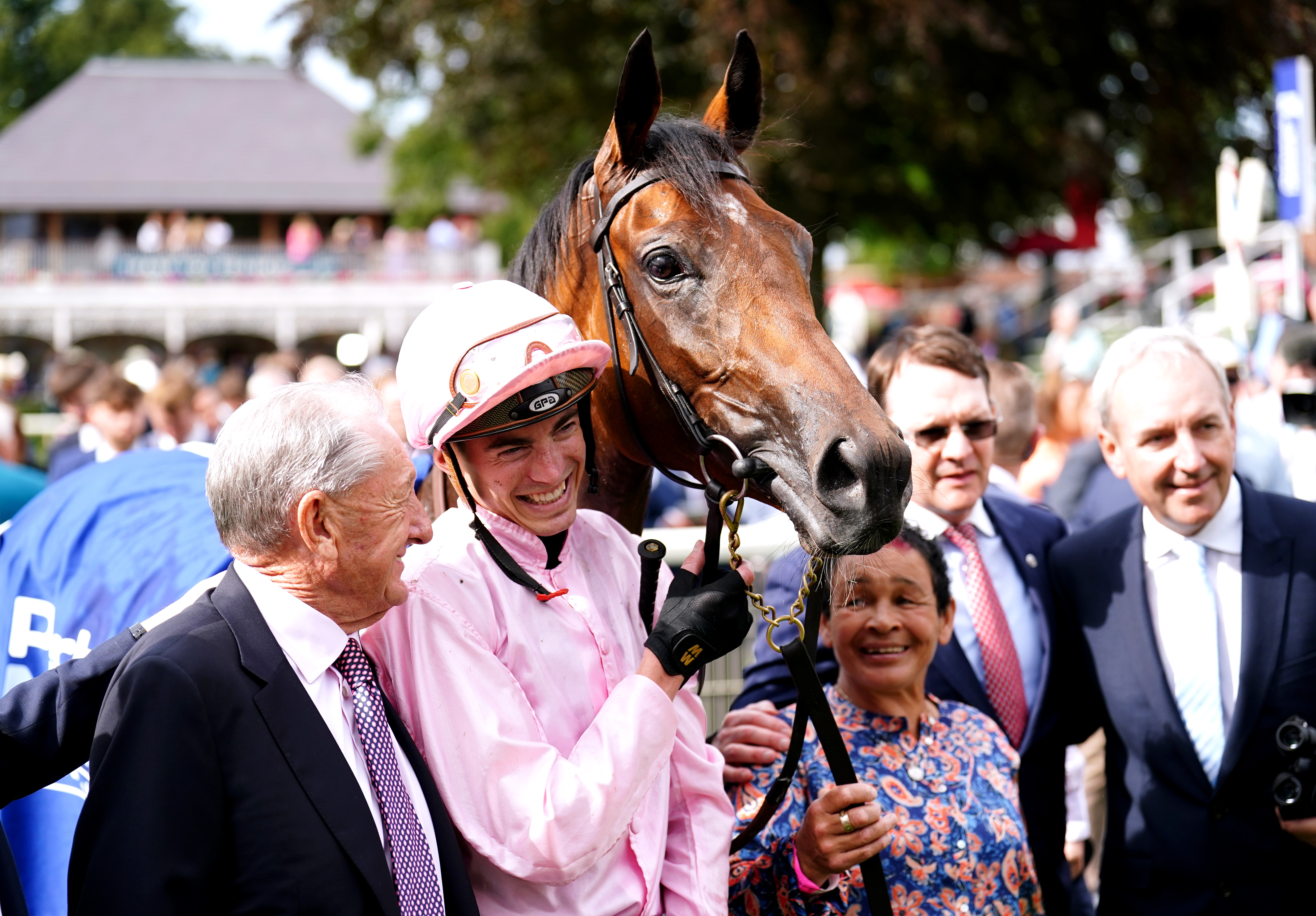 James Doyle with Warm Heart and connections at York