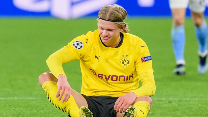 Borussia Dortmund forward Erling Haaland