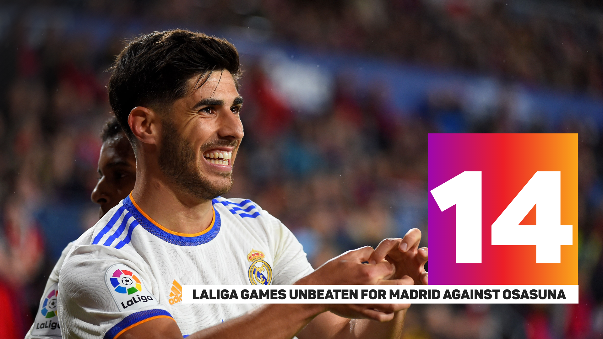 Real Madrid's unbeaten LaLiga run against Osasuna