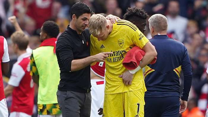Arsenal want to keep goalkeeper Aaron Ramsdale