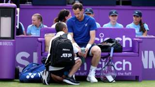 Andy Murray retires injured at Queen's
