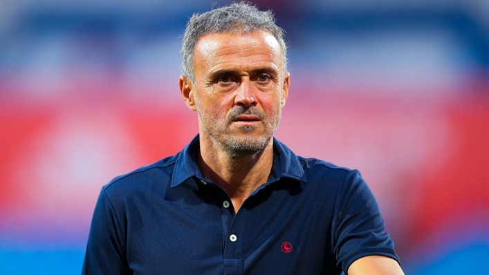 Spain head coach Luis Enrique