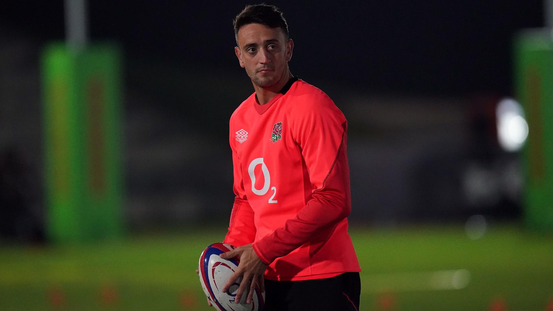 Alex Mitchell continues at scrum-half for England (Adam Davy/PA)