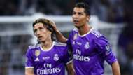 luka modric cristiano ronaldo - cropped