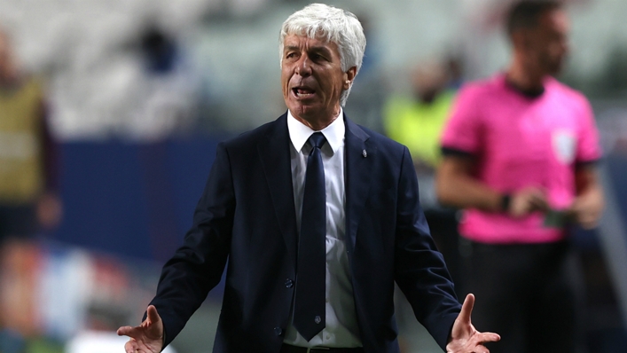 Gian Piero Gasperini will want to improve on his side's solitary victory against English opponents when Manchester United visit