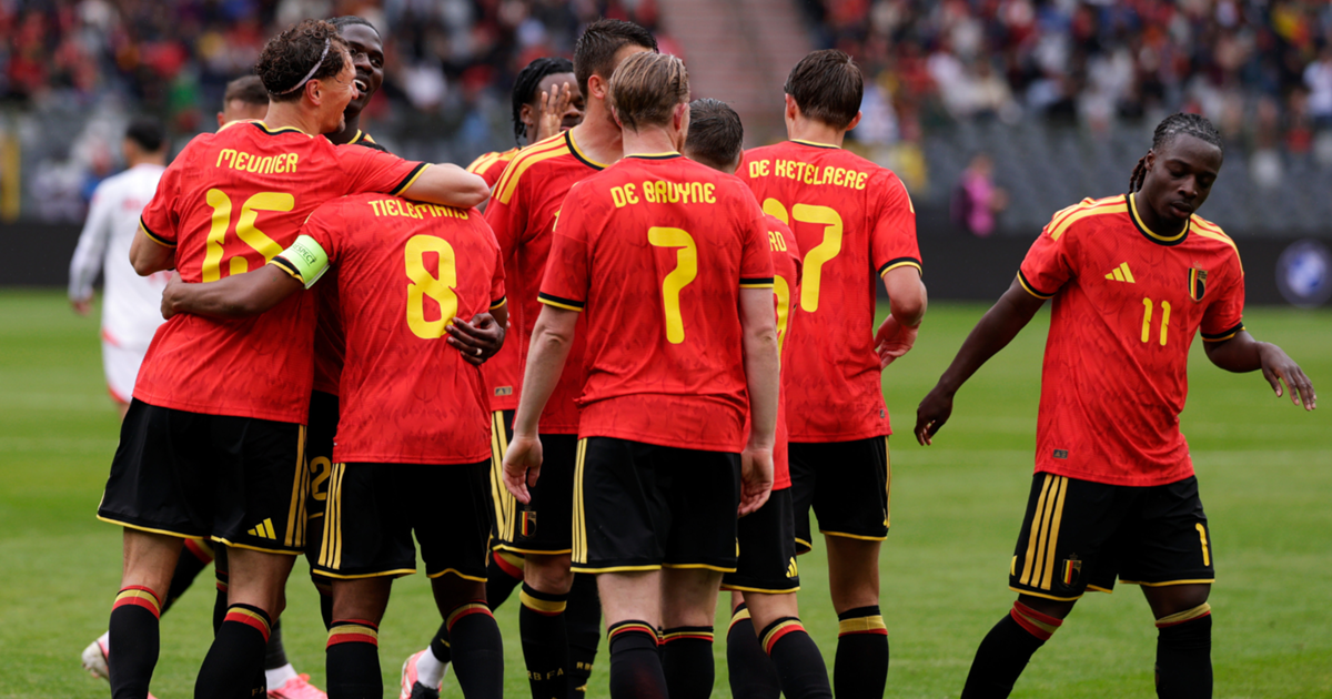 Belgium 5-0 Tunisia: Doku stars in pre-World Cup thrashing