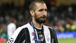 Giorgio Chiellini started Juventus' 2017 Champions League final loss to Real Madrid