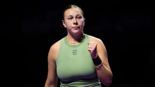 WTA Finals: Anisimova keeps semi-final hopes alive after comeback win