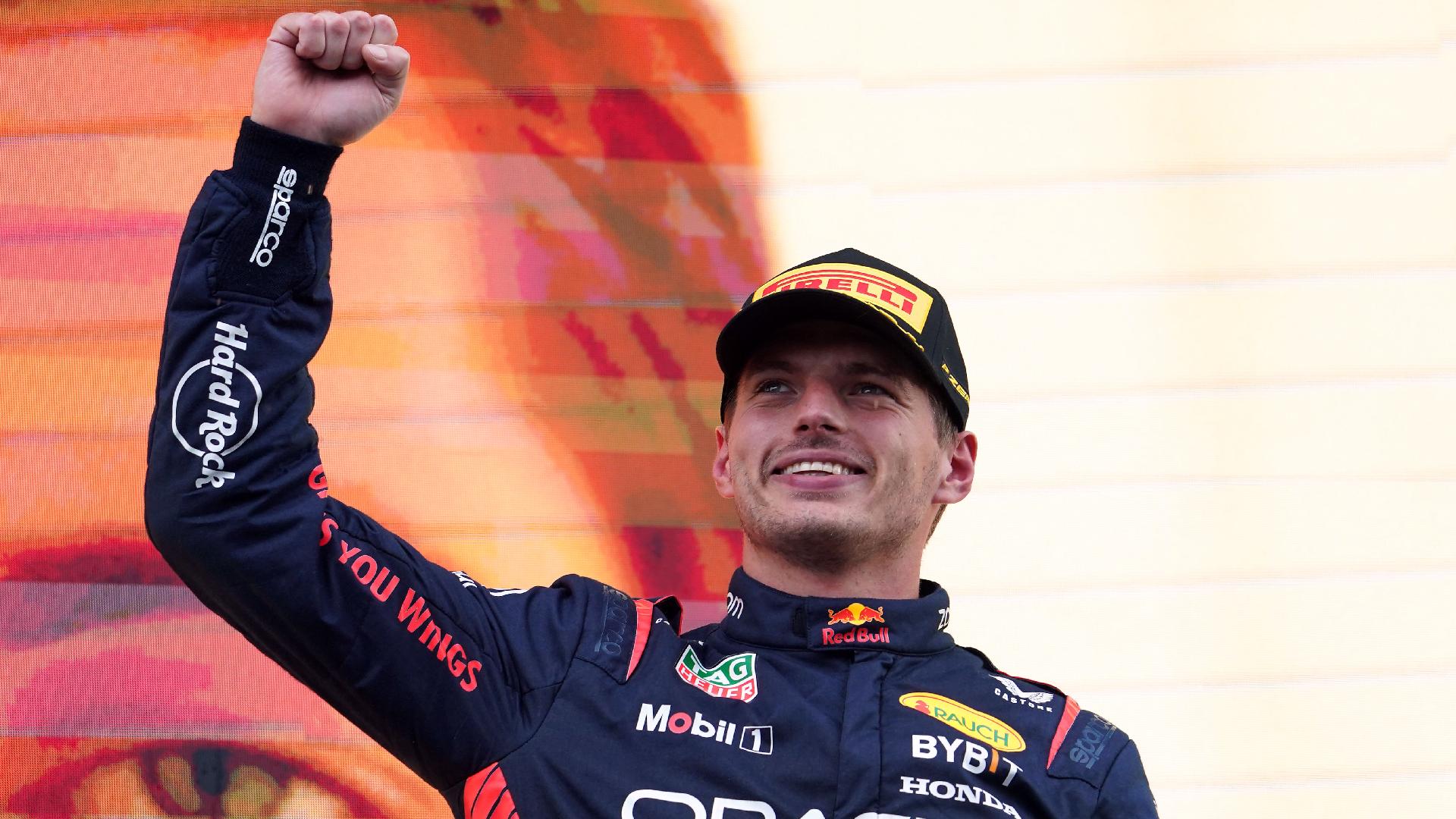 Max Verstappen won his ninth straight race at Sunday’s Dutch Grand Prix (Tim Goode/PA)