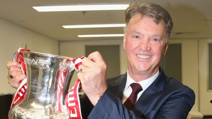 Louis van Gaal won the FA Cup with Manchester United