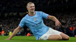 Erling Haaland believes Manchester City are well placed for the run-in (Martin Rickett/PA)
