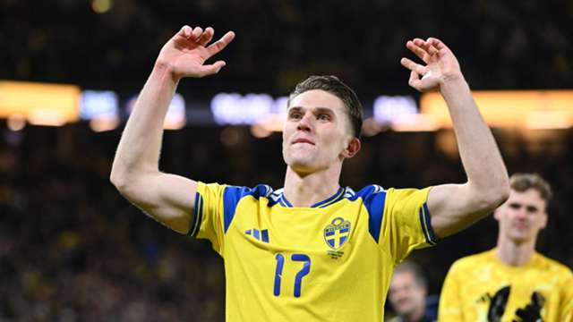 Sweden 3-2 Poland: Gyokeres the hero as Potter's team win thrilling World Cup play-off