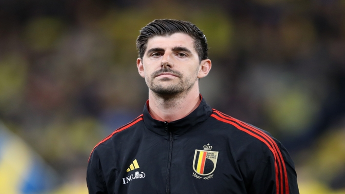 Thibaut Courtois will miss Belgium's friendly against Germany