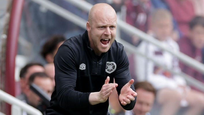 Hearts interim manager Steven Naismith is looking forward to facing St Mirren (Steve Welsh/PA)