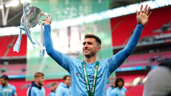 Aymeric Laporte was Manchester City's match-winner in last season's Carabao Cup final