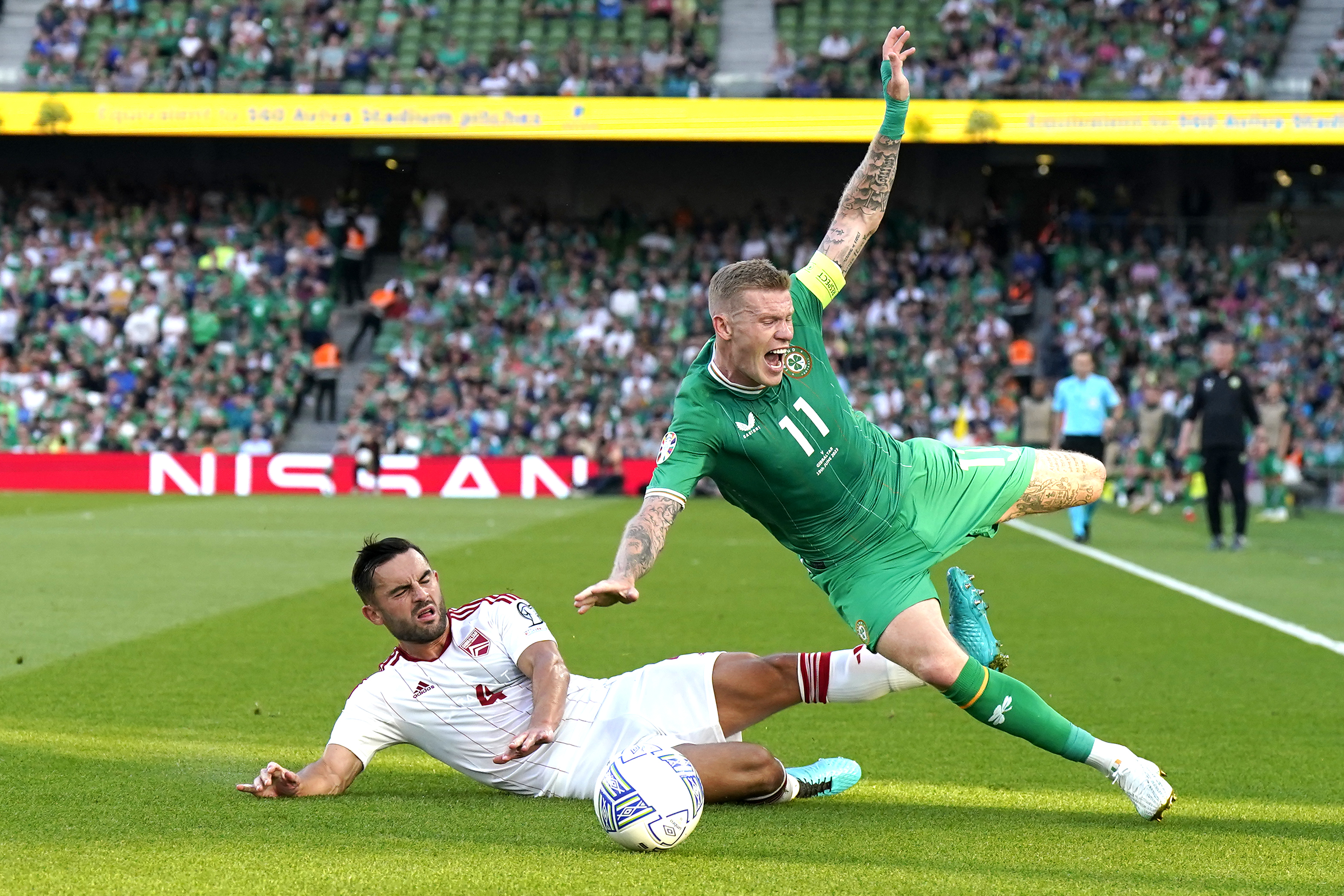 McClean earned his 100th cap during June's EURO 2024 qualifying match against Gibraltar