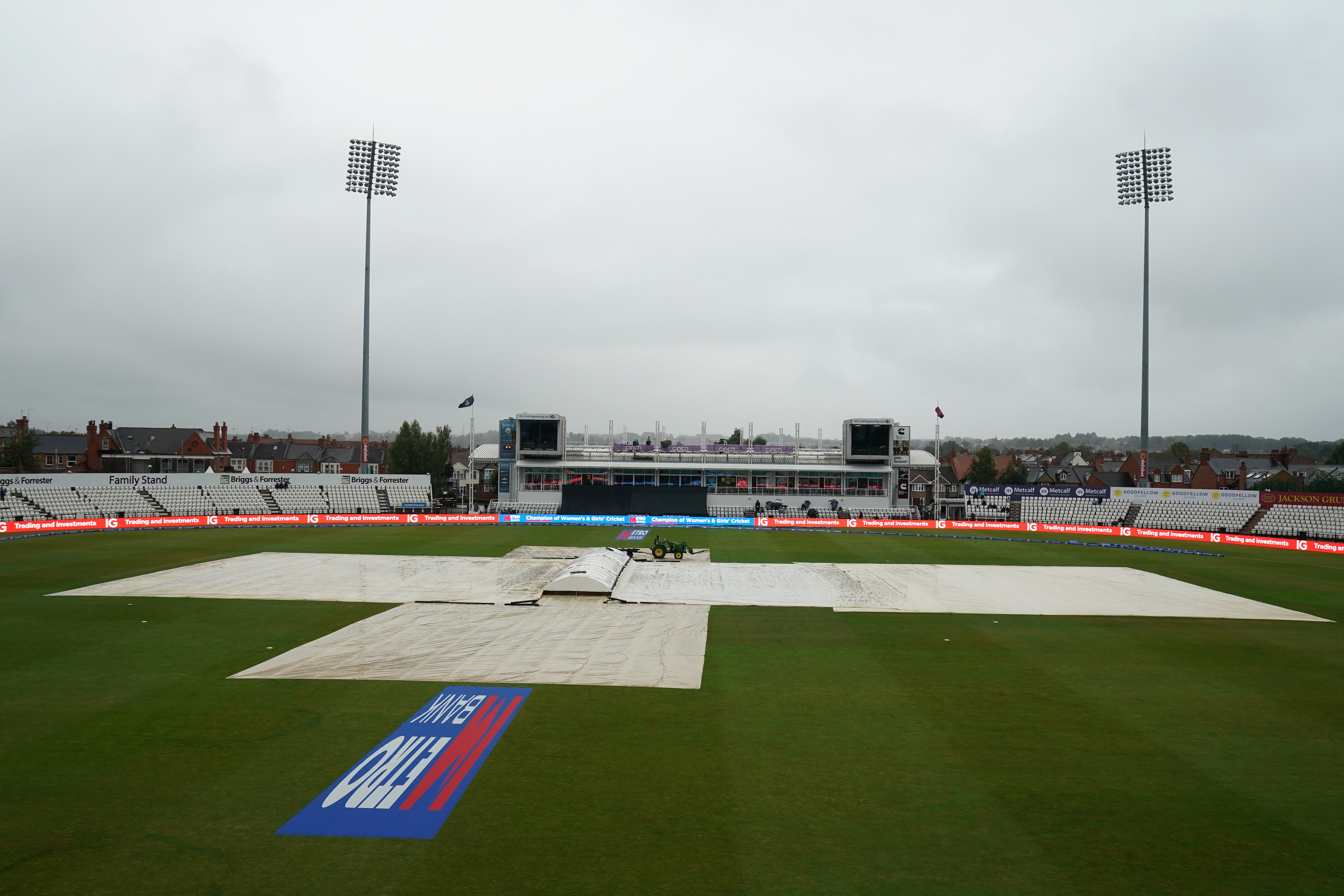 Rain foiled England in Northampton (Nick Potts/PA)
