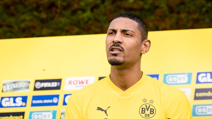 Sebastien Haller is back in training following treatment after the removal of a malignant tumour