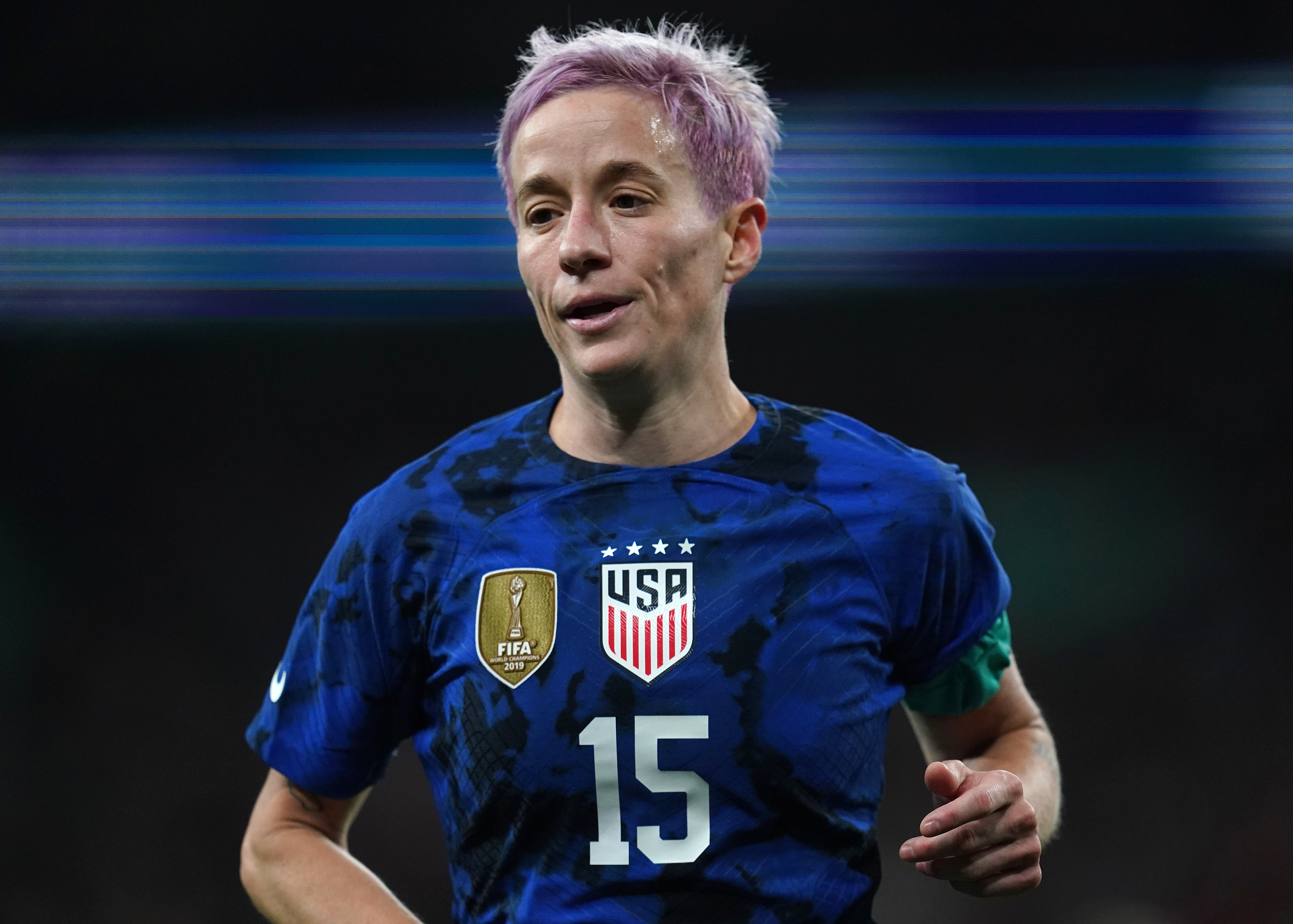 Megan Rapinoe has criticised the Spanish football federation's president