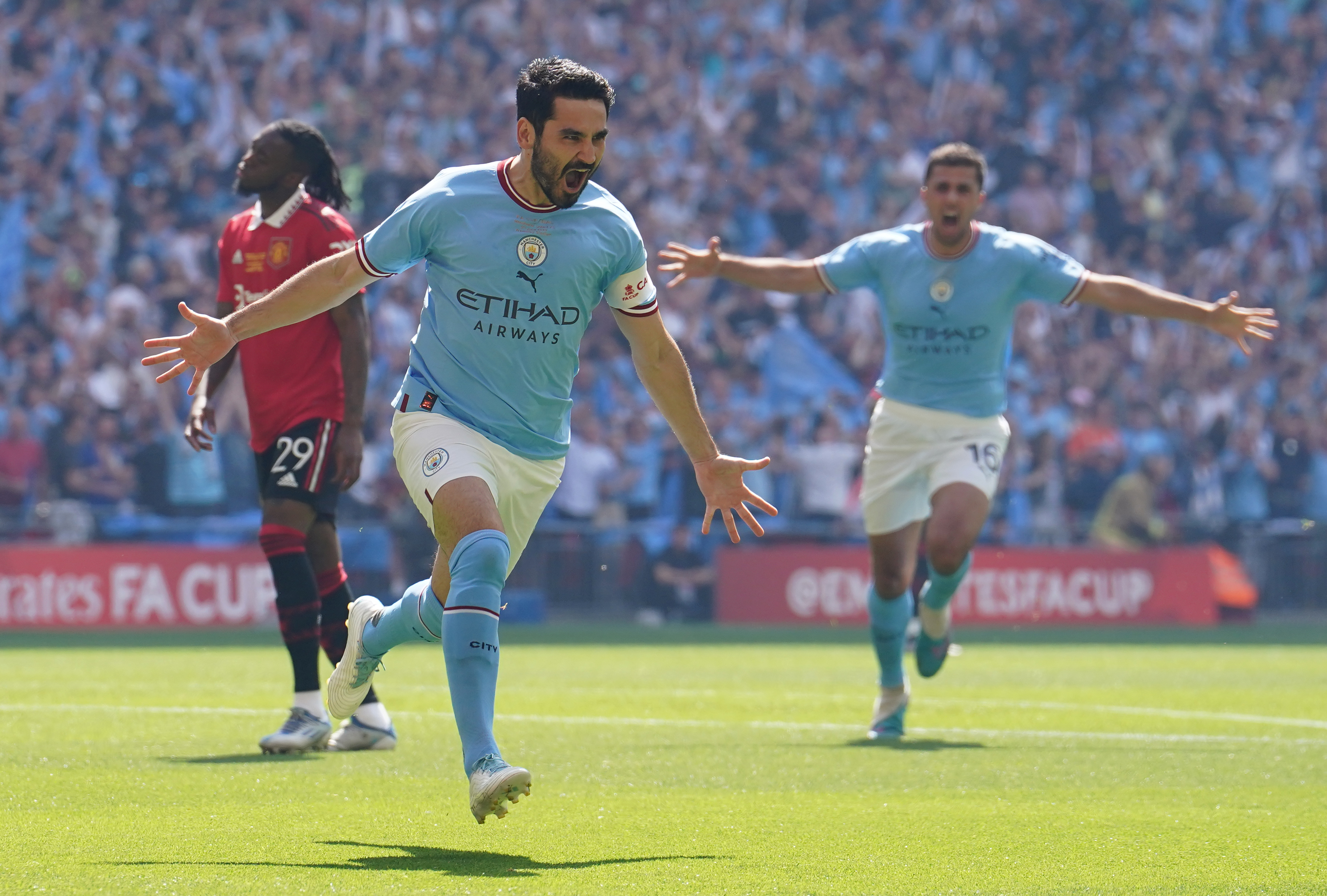 Manchester City v Manchester United – Emirates FA Cup Final – Wembley Stadium
