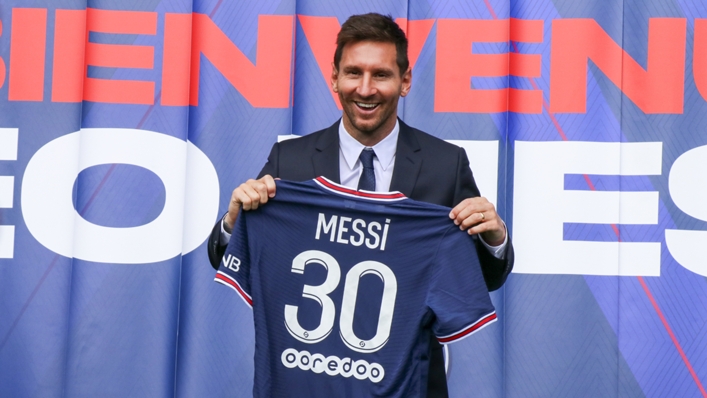 Lionel Messi is chasing Champions League glory with Paris Saint-Germain this season