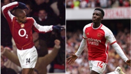Eddie Nketiah was inspired by Thierry Henry in his early days at Arsenal (Rebecca Naden/Adam Davy/PA)