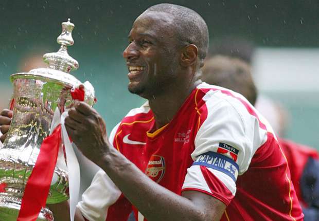 Arsenal lack the Invincibles' personality - Vieira
