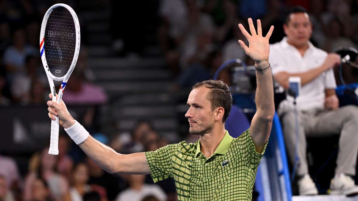 Medvedev starts 2026 on a high to book Tiafoe clash in Brisbane
