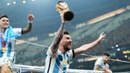 Lionel Messi finally got his hands on the World Cup in December