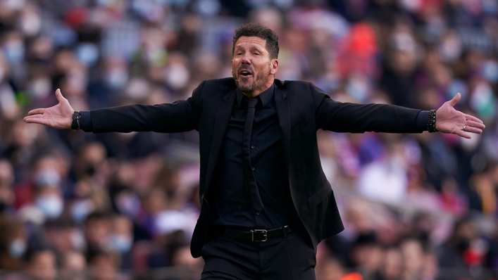 Diego Simeone might be relieved Atletico Madrid are only 1-0 down after their first leg