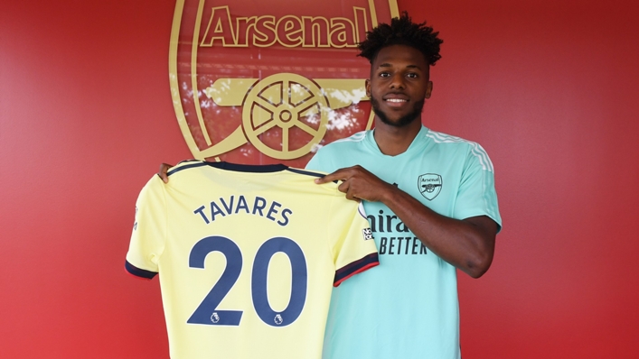 Arsenal defender Nuno Tavares