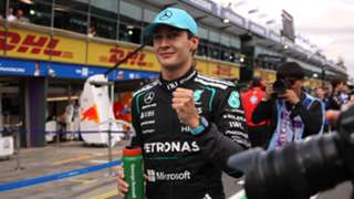 Russell lauds 'mighty' car after storming to Australian Grand Prix pole