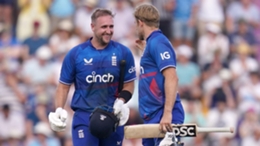 Liam Livingstone (left) and David Willey both starred for England (John Walton/PA)