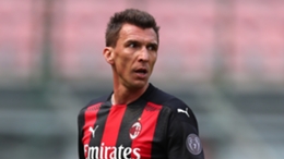 Mario Mandzukic could lead Milan's line in the absence of Zlatan Ibrahimovic
