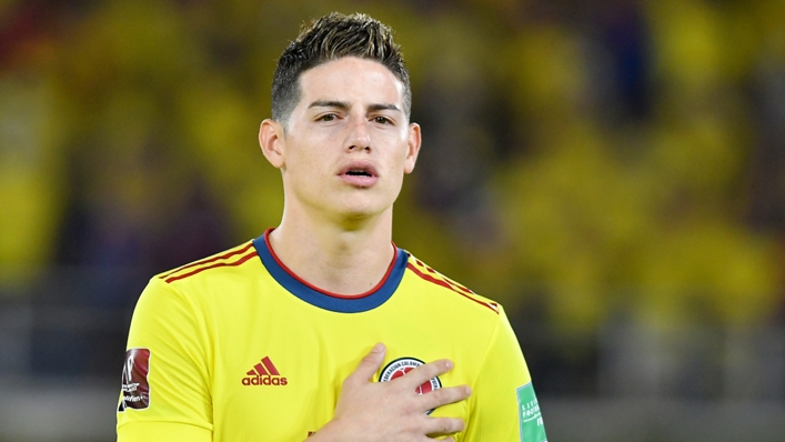 James Rodriguez has sealed a move to Olympiacos