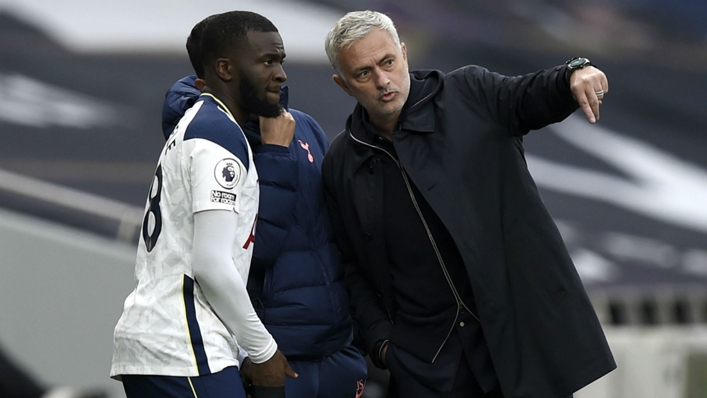 Tanguy Ndombele enjoyed the most game time of his Tottenham stint under Jose Mourinho