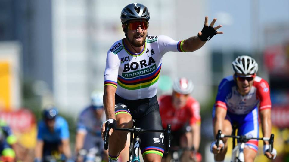 Tour de France 2018: Chris Froome plays it safe as Peter Sagan sprints ...