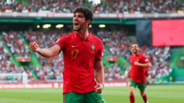 Goncalo Guedes scored Portugal's second goal