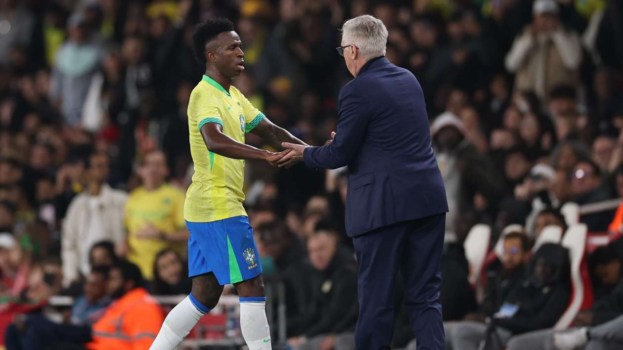 Ancelotti warns Vinicius and Brazil players must be fully fit for World Cup selection