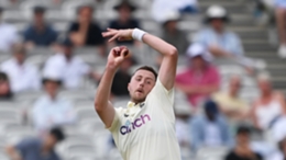 Ollie Robinson made his Test debut for England against New Zealand