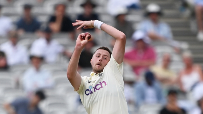 Ollie Robinson made his Test debut for England against New Zealand